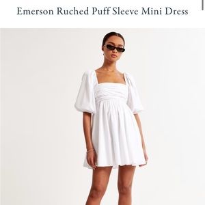 Abercrombie white dress